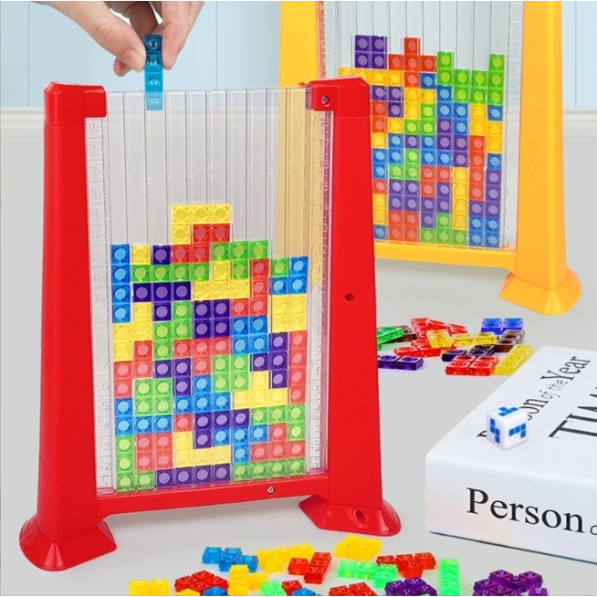 เกมต่อบล็อก Tetris | ของเล่นเสริมพัฒนาการ มอนเตสซอรี่ Montessori COD
