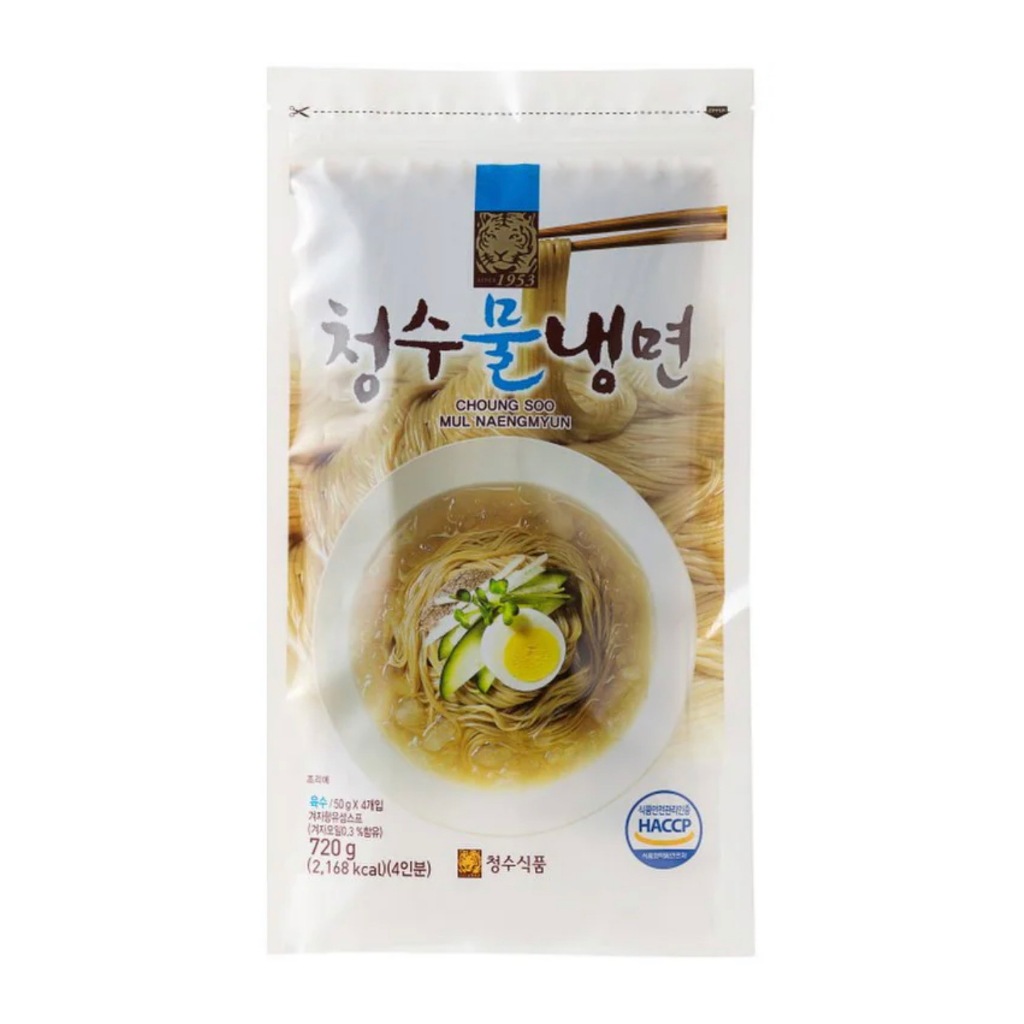 [ของแท้] 청수물냉면 Choung Soo Mul Naengmyun (บะหมี่เย็นสำเร็จรูป) 720g