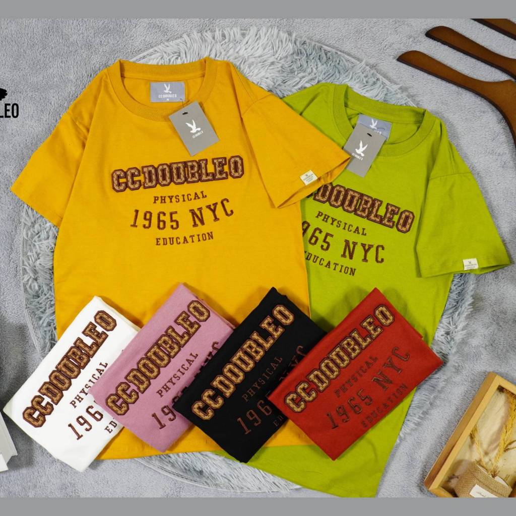 05 เสื้อยืดปัก CC DOUBLEO