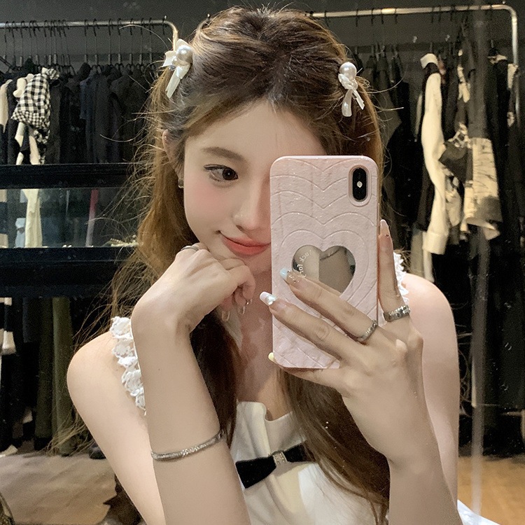 COD❤️กิ๊บติดผมโบว์ประดับมุกเกาหลีแฟชั่นหรูหราเครื่องประดับผมสำหรับผู้หญิงเรียบง่ายเข้ากับทุกการแต่งกาย-a.one