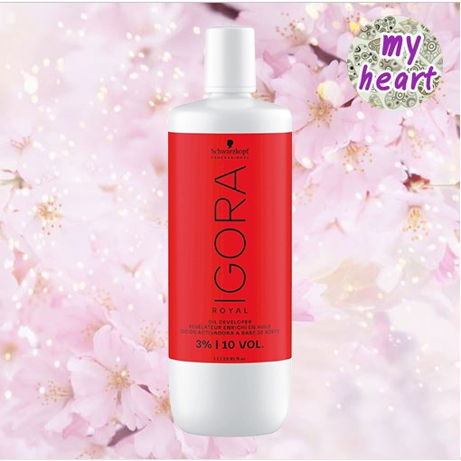 Schwarzkopf IGORA Royal Oil Developer 3%/6%/9% 1000 ml อีโกร่า รอยัล ออยล์ ดีเวลลอปเม้นท์