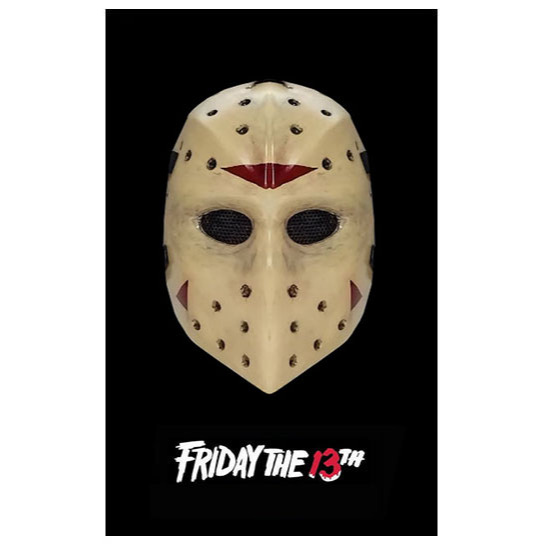 หน้ากากเจสัน Friday 13 Jason Voorhees Mask (Type2) (1/1 Wearable)