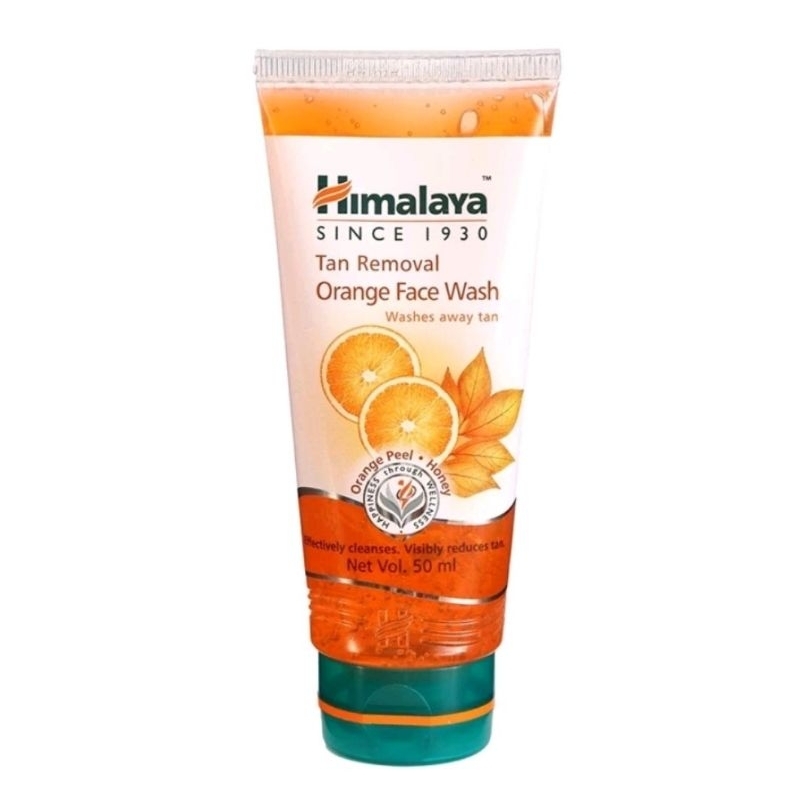Himalaya โฟม​เจล​ส้​มล้าง​หน้า​หิมาลายา​ขนาด50ml&100ml