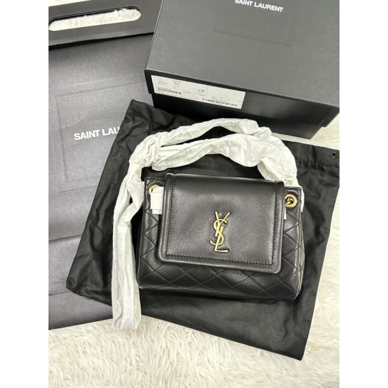 New Ysl Nolita bag สีดำ