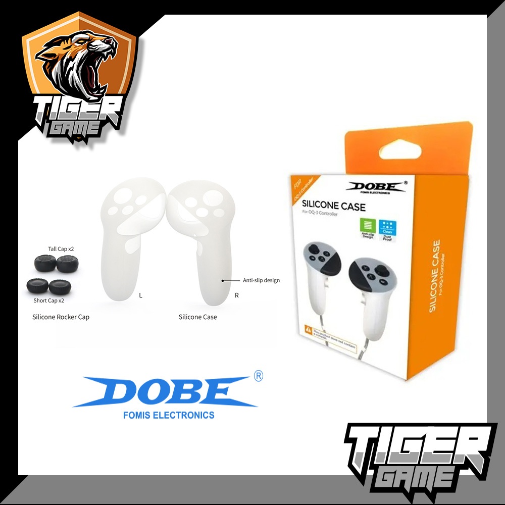 Dobe Silicone Case for Meta Quest 3 / 3s (ซิลิโคนจอย Meta Quest 3s)(ซิลิโคนจอย Oculus 3)(TY-3829)