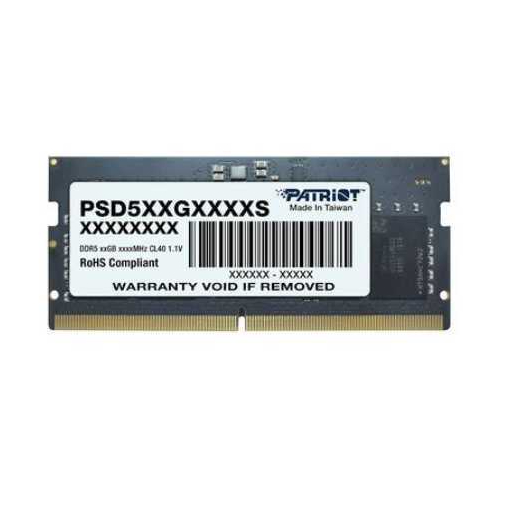 16GB RAM DDR5 4800 (แรมโน๊ตบุ๊ค) PATRIOT (9DS00410-PSD516G480081S)