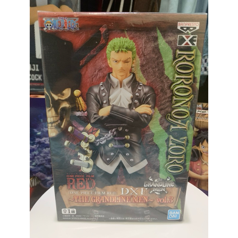 โซโล เรดฟิล์ม ของแท้จาก 🇯🇵 ของใหม่ไม่แกะห่อ Model One piece Zoro