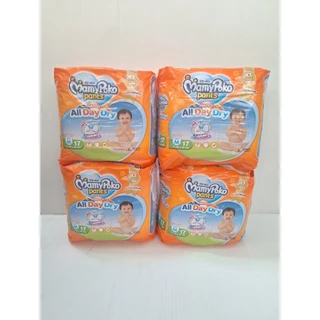มามี่โพโคห่อส้ม Mamypoko แพมเพิสกางเกง ออลเดย์ดราย แพค4ห่อ(งานขายครึ่งลัง)