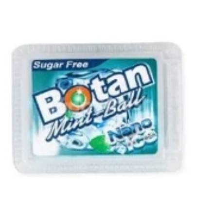 Botan Mint Ball Breath Freshener โบตัน มินท์บอล เม็ดอม ลูกอม รสมินท์ ปราศจากน้ำตาล ขนาด 5 กรัม บรรจุ 20 เม็ด 08193