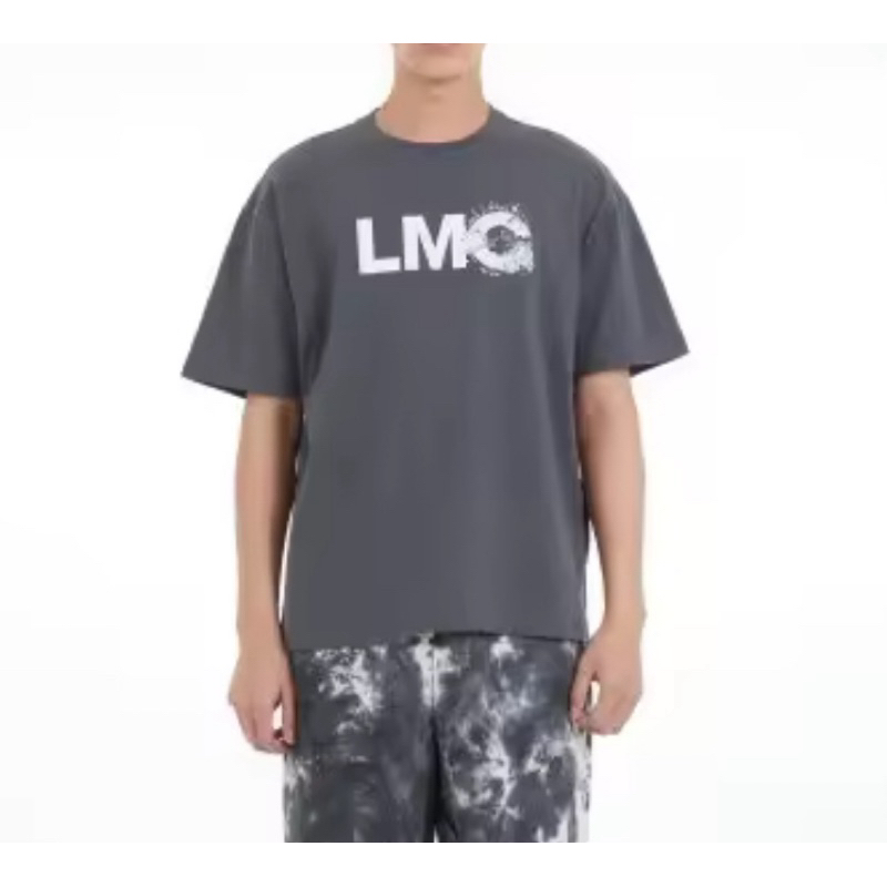 [LMC] LMC charcoal เสื้อยืดเกาหลี เสื้อ LMC size S