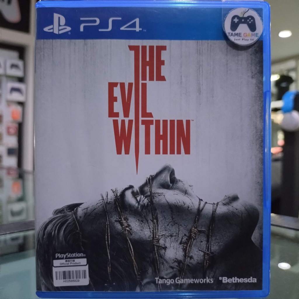 (ภาษาอังกฤษ) มือ2 PS4 The Evil Within แผ่นPS4 เกมPS4 มือสอง (เล่นกับ PS5 ได้ psycho break psychobreak)