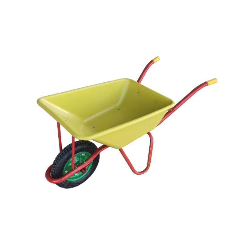 รถเข็นปูน ถังพลาสติก (PVC) ล้อเดียว ยางตัน/ลม (1คำสั่งซื้อต่อ1คัน เท่านั้น)
