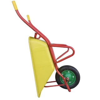 รถเข็นปูน ถังพลาสติก (PVC) ล้อเดียว ยางตัน/ลม (1คำสั่งซื้อต่อ1คัน เท่านั้น)