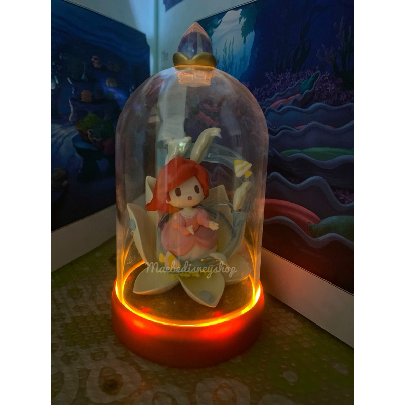 พร้อมส่ง Ariel little mermaid ในโดม มีไฟ