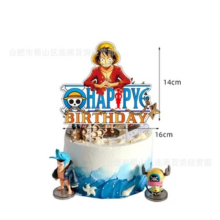 ป้ายปักเค้ก One Piece