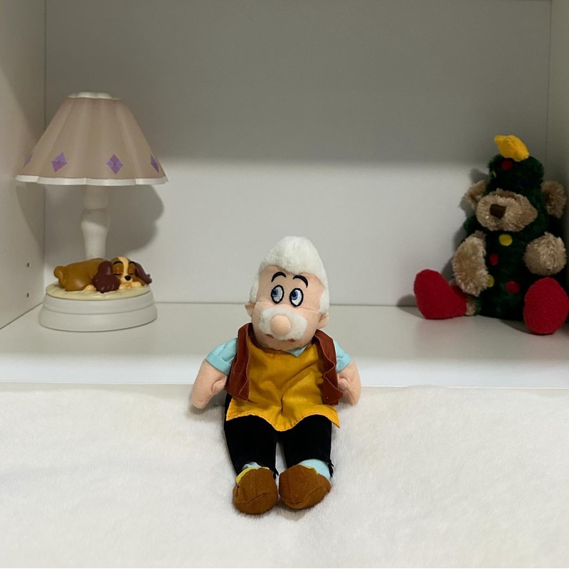 Pinocchio ตุ๊กตาพินอคคิโอ้ คุณปู่พินอคคิโอ้หายาก Geppetto (🌟ขนาด 9 นิ้วก้นถ่วง)