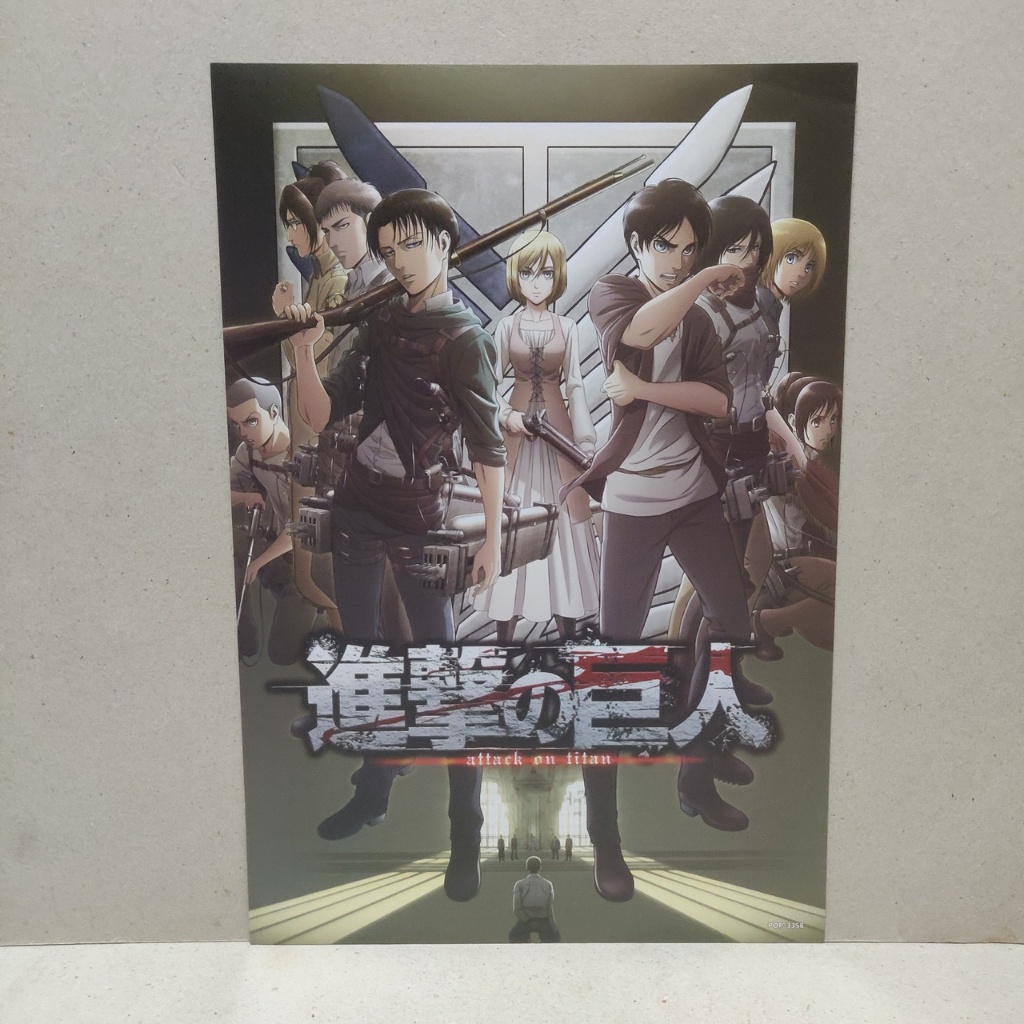 โปสเตอร์อนิเมะ A3 attack on titan ผ่าพิภพไททัน