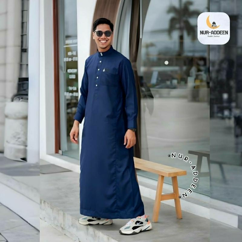 เสื้อโต๊ปผู้ชาย แขนจั้ม คอปก เสื้อมุสลิมใส่ละหมาด แบบใหม่ล่าสุด