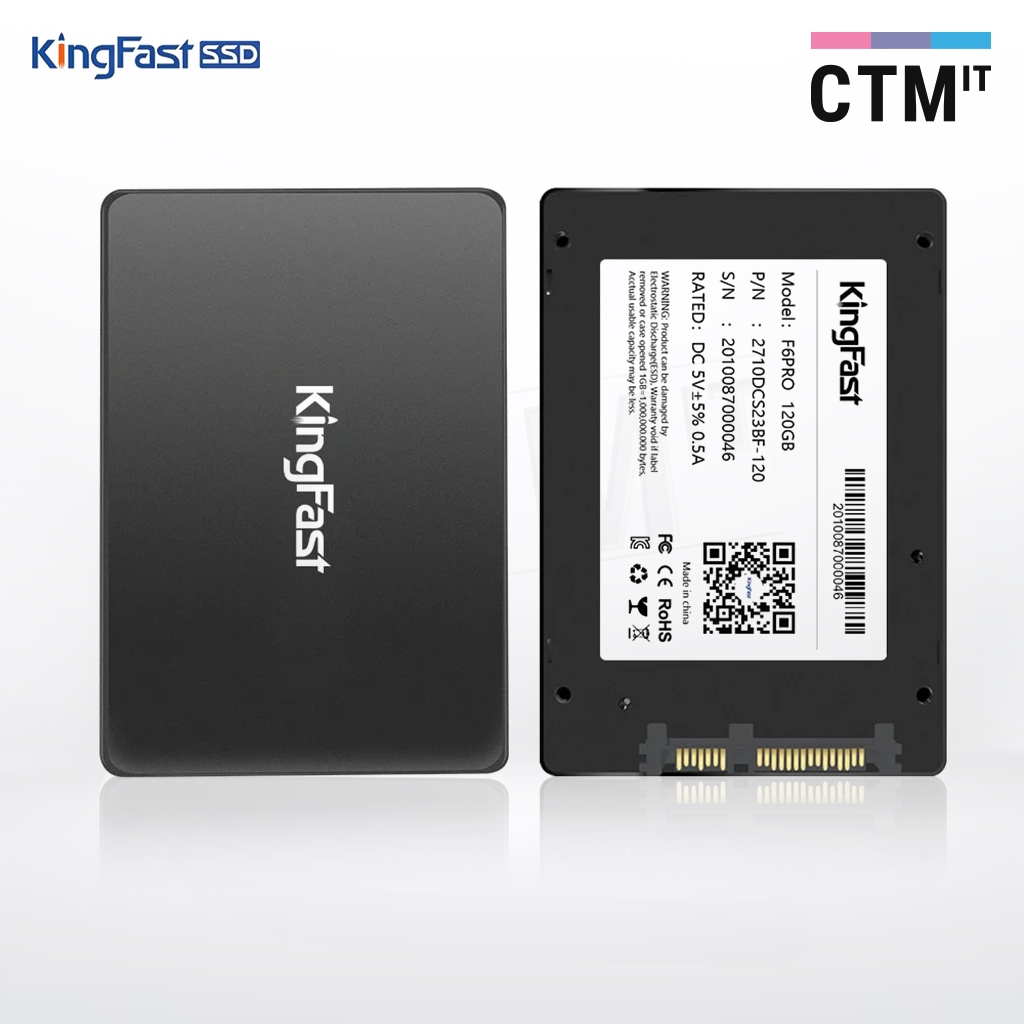 อุปกรณ์คอมพิวเตอร์ เอสเอสดี SSD KINGFAST F6 PRO SERIES SATA3 240GB