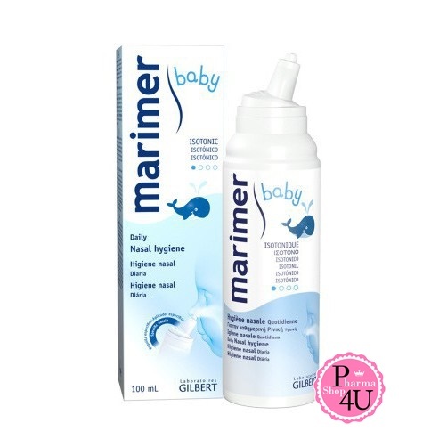 💧ส่งจิง Marimer baby isotonic spray ล้างจมูก  100mL.สำหรับเด็กทารก และเด็กเล็ก ทำความสะอาด [2021]
