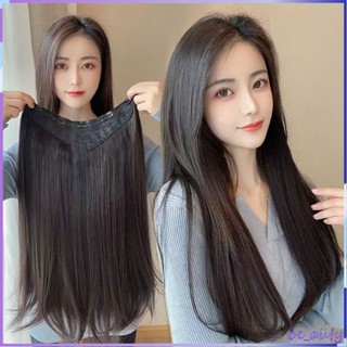 ผมปลอม แฮร์พีช วิกผมยาว 40cm/60cm เคป๊อป เหมาะสำหรับผมสั้น อ…