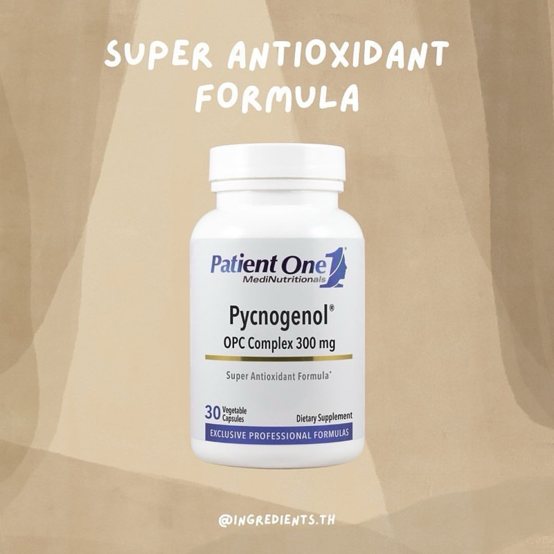 Patient One Medinaturals Pycnogenol OPC Complex 300mg