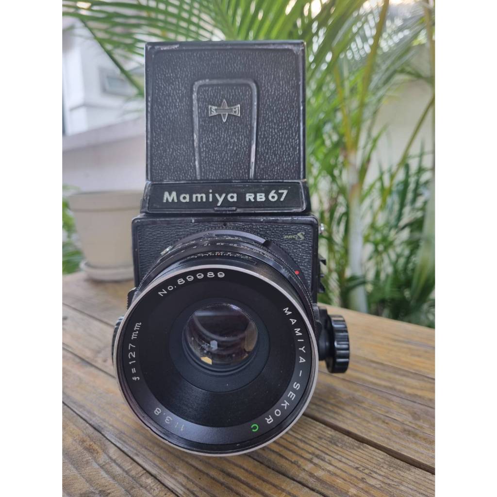 กล้องฟิล์ม Mamiya RB67 Pro-S Medium Format ตัวถังแข็งแรง พร้อมเลนส์ Mamiya RB Mount