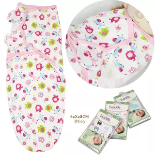 Royal kids ถุงนอนผ้าฝ้าย kolaco SwaddleMe Summer ผ้าห่อตัวสำเร็จรูป ลายน่ารัก สำหรับเด็ก
