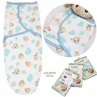 Royal kids ถุงนอนผ้าฝ้าย kolaco SwaddleMe Summer ผ้าห่อตัวสำเร็จรูป ลายน่ารัก สำหรับเด็ก