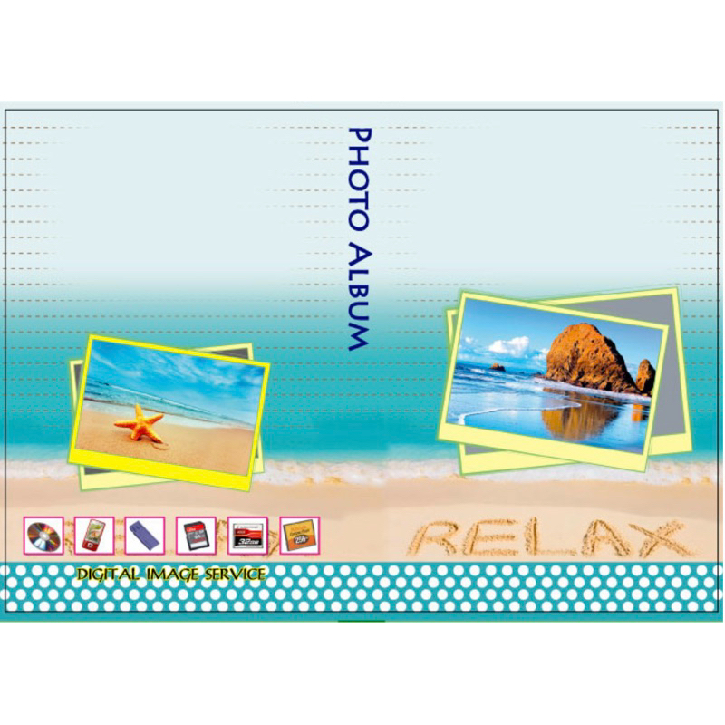 อัลบั้มรูป 5x7“(5R) ปกกระดาษ