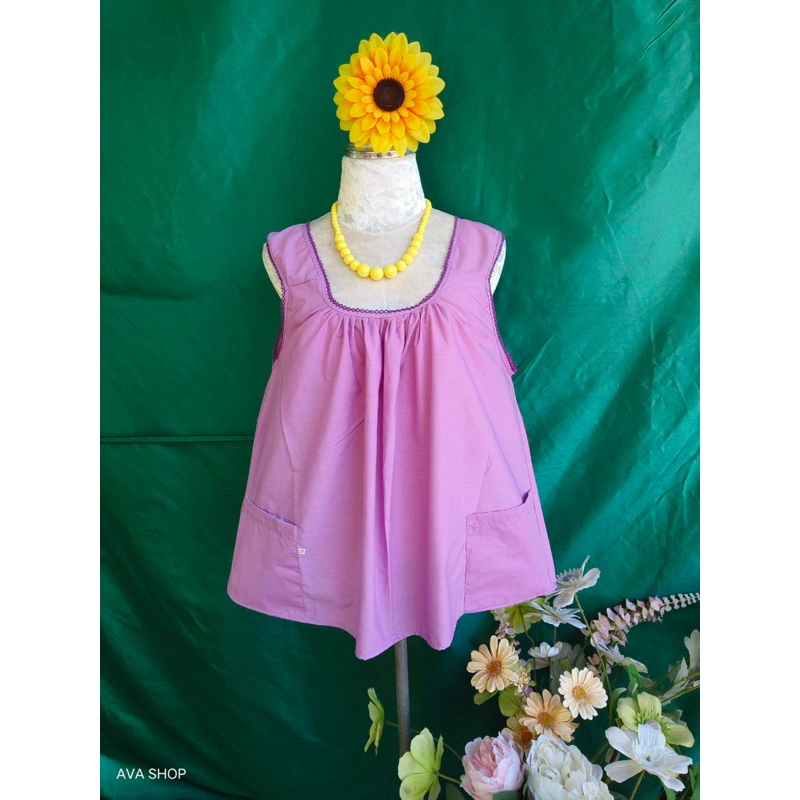 เสื้อคอกระเช้าผู้ใหญ่ ใส่สบาย มีหลายสี ราคา ถูกที่สุด ดีลบีเคเค แกลเลอรีภาพที่ 2