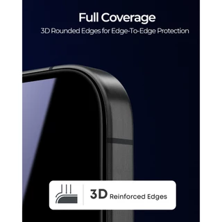 AUKEY SP-YS10 ฟิล์มกระจก/กระจกกันรอย iPhone 15 / 15 Plus / 15 Pro / 15 Pro Max PriviShield Privacy Tempered Glass