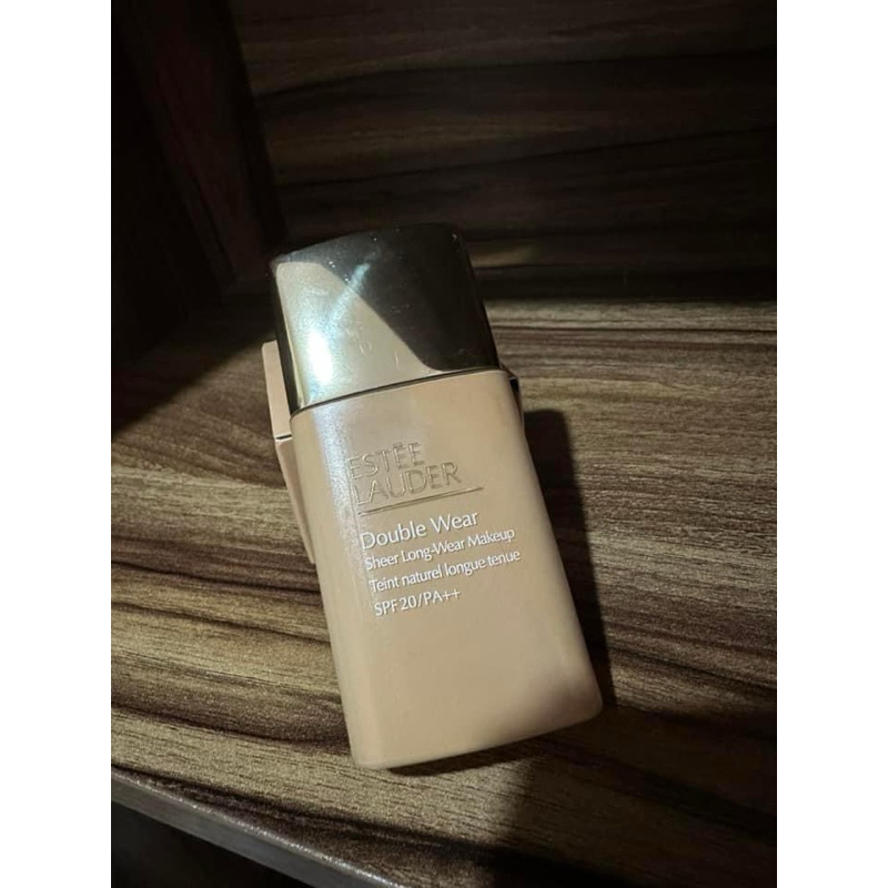 Estee Double Wear Sheer Long-Wear Makeup SPF20 PA++ สี  3W1 Tawny แท้💯 มือสอง