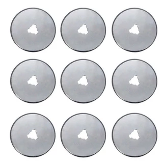 🧸ใบมีดโรตาลี่ตัดผ้า(แพ็ค2ใบ) 45 mm.28 mm. แถมกล่องเก็บ คุ้มมากก 💥
