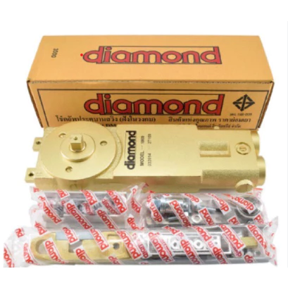 โช๊คอัพประตูกระจกอลูมิเนียม (บานสวิง) diamond 600 / 800 / 1000 / 1200 / 1500 โช๊คไดมอน