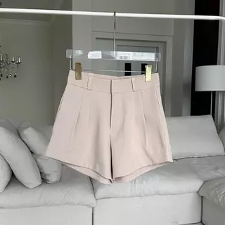 กางเกงขาสั้นบาร์บี้สีพื้น[ PROMTHONG ]