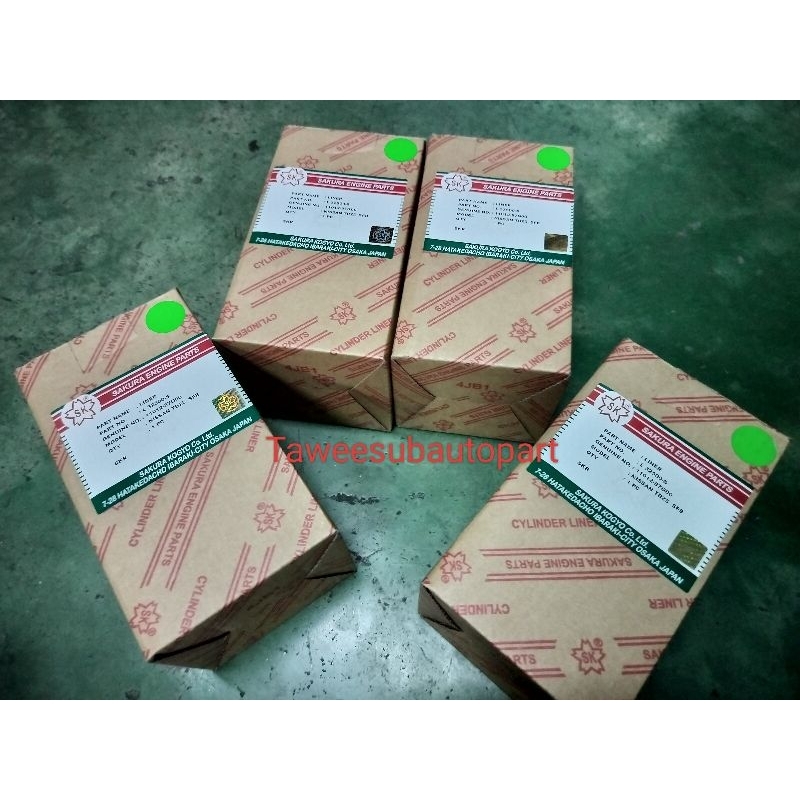 ปลอกสูบ TD25 TD25-T มีบ่าไม่ขัด SAKURA L32500-S