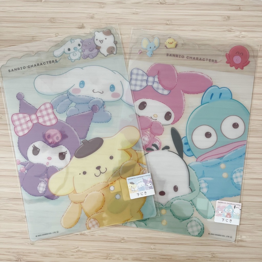 แผ่นรองเขียน Sanrio Characters Die-cut