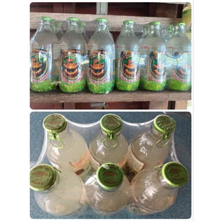 น้ำตาลสด จากช่อดอกต้นมะพร้าว(จั่นมะพร้าว)ตราเรือทอง#แพ็ค6ขวด#สินค้าOTOPบ้านแพ้ว