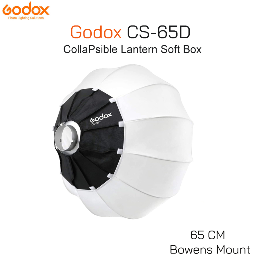 Godox CS-65D Lantern Softbox ซอฟท์บ็อกซ์แบบโคม ให้แสงนุ่มฟุ้งกระจาย Bowen mount