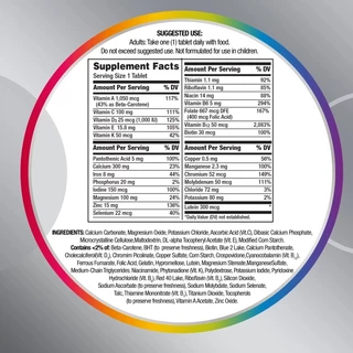 Centrum Silver Women Multivitamin 275 Tablet Age 50+ ผู้หญิง วิตามิน อาหารเสริมหลายชั้น 275 เม็ด