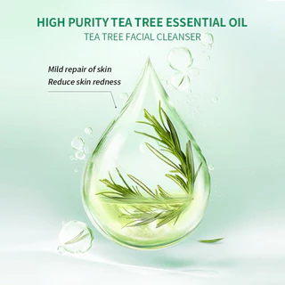 เจลล้างหน้าทีทรี pH Balance 5.5 สำหรับคนเป็นสิว และผิวแพ้ง่าย Tea Tree Facial Cleanser 300ml (T01)