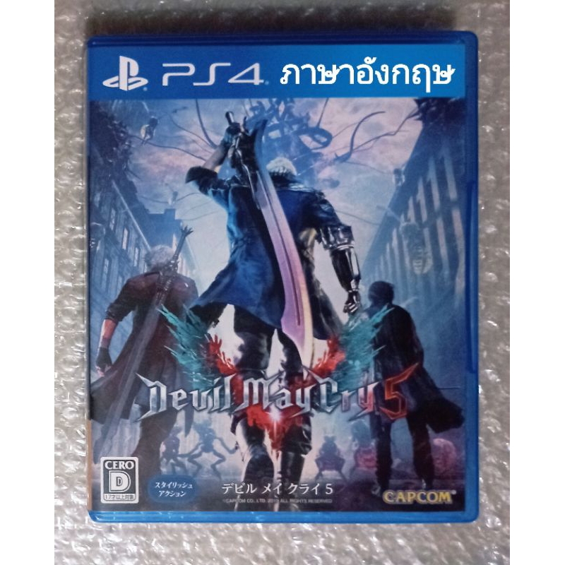 Devil May Cry 5 ภาษาอังกฤษ PS4 ENGLISH PLAYSTATION 4 DevilMayCry DMC DMC5 Cry5 EN JP PS5 DevilMayCry