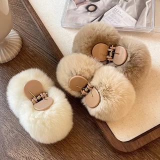 Fur Ball กิ๊บติดผมปอมปอม ลูกกลม ขนฟู ละมุน น่ารัก กิ๊บหนีบผม กิ๊บเกาหลี