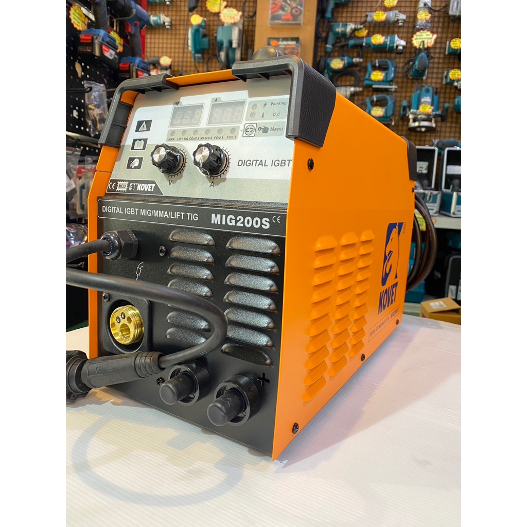 KOVET ตู้เชื่อมไฟฟ้า DC MIG 160 แอมป์ รุ่น MIG200S-1 MIG200S-2