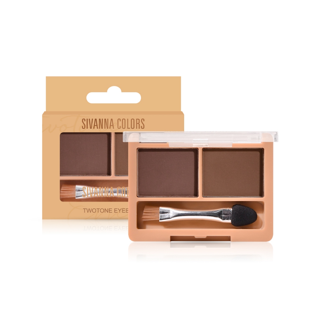 SIVANNA COLORS TWO TONE EYEBROW : HF627 | ที่เขียนคิ้วฝุ่น