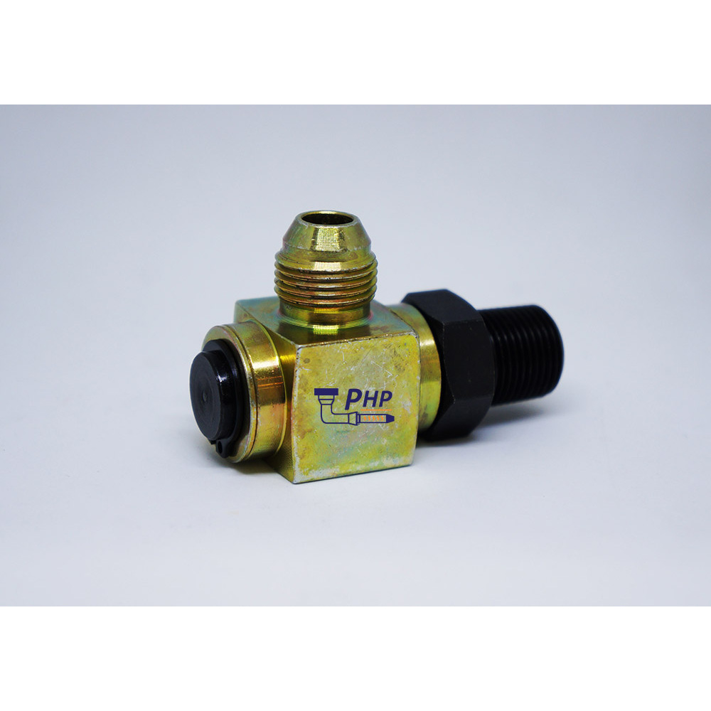 ข้อต่องอไฮดรอลิค 90องศา แบบหมุนได้ 360 / Swivel Joints : Swivel fitting