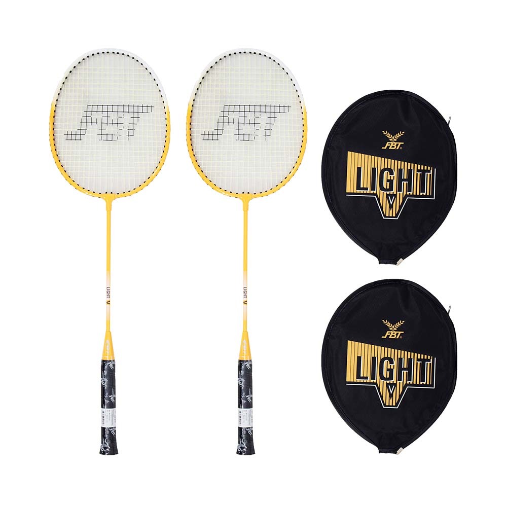 FBT ไม้แบดมินตัน ไม้แบดแพ็คคู่ (2ไม้) FBT LIGHT V รหัส 51394