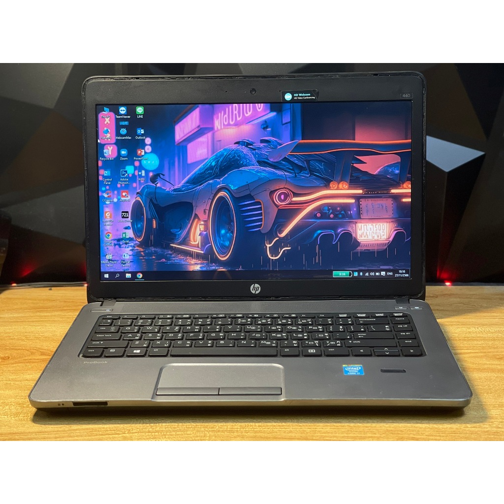 HP Probook 440  สเปก intel Core i7-4702MQ (gen4)  Ram 8 GB HDD 500 GB  การ์ดจอแยก AMD Radeon HD 8600