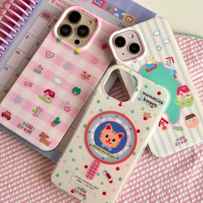 (พร้อมส่ง) เคสแม่เหล็ก เคสใสสามชั้นกันกระแทก2เมตร เหลืองยาก แม่เหล็กแน่นมากโดย Soqstuff